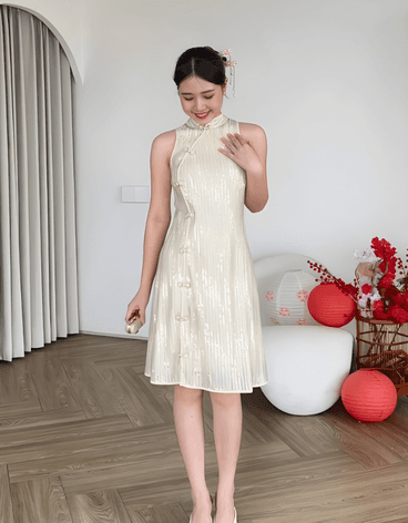 Bellami Gold Payet Dress - Image 2