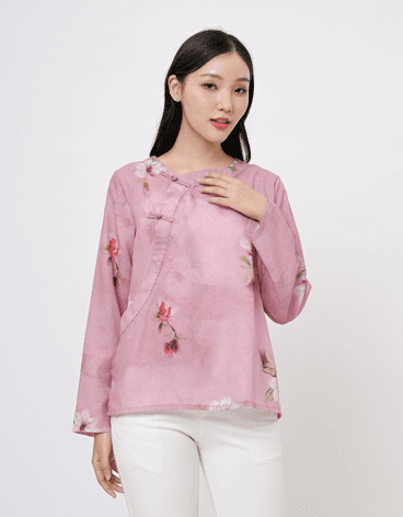 Camelia Soft Ramie Blouse - Image 2