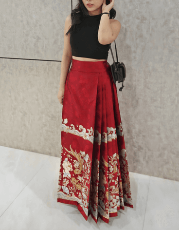 Traditional Elegant Skirt Cheongsam - Image 3