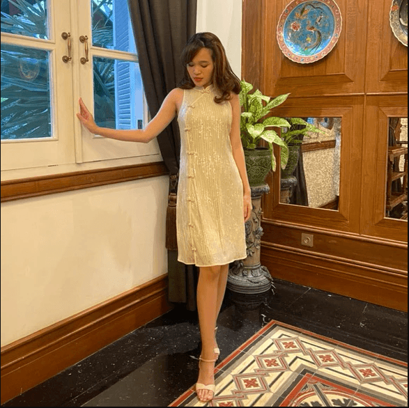 Bellami Gold Payet Dress - Image 4