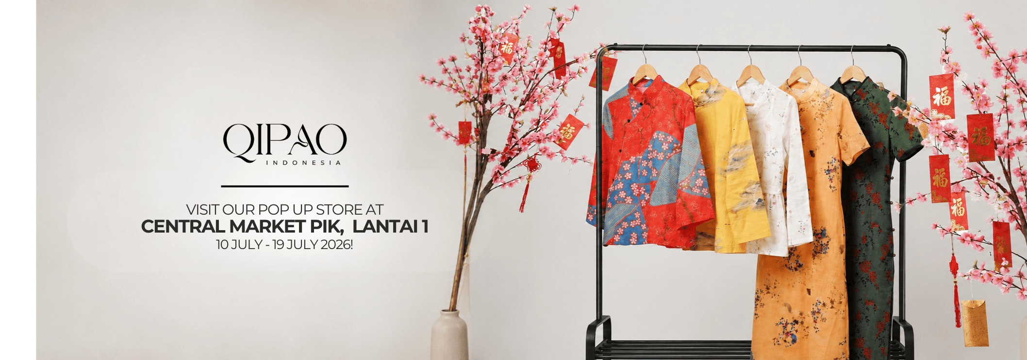 Qipao banner